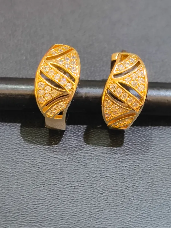 Gold_Plated_Copper_Alloy_Earrings_For_Women