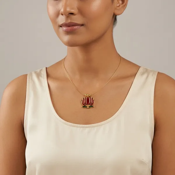 Gold_Copper_Alloy_Necklace_For_Women