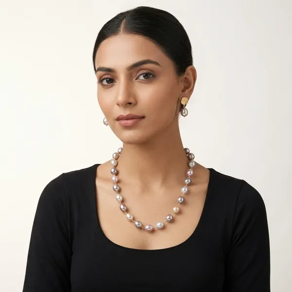 Silver_MOP_Japanese_Pearl_Necklace_Set_For_Women