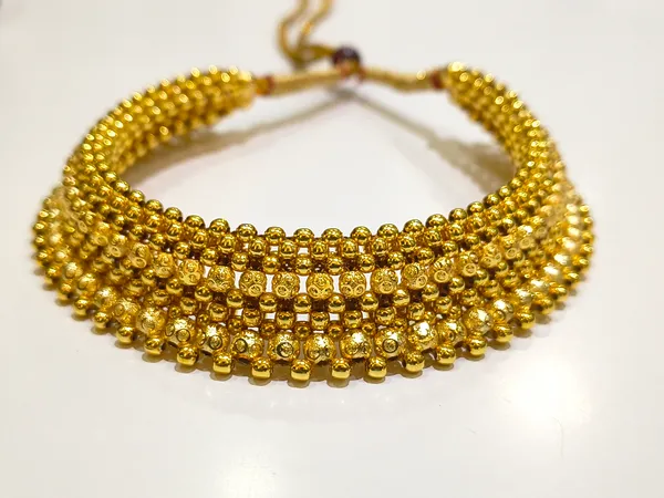 Gold_&_White_Gold_Plated_Necklace_For_Women