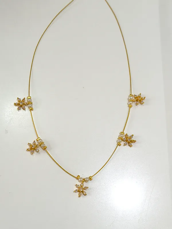 Gold_Copper_Alloy_Necklace_For_Women