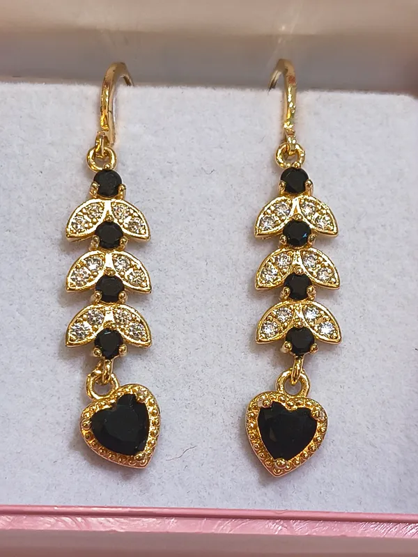 Multicolor_CZ_Diamond_With_Plating_Earrings_For_Women