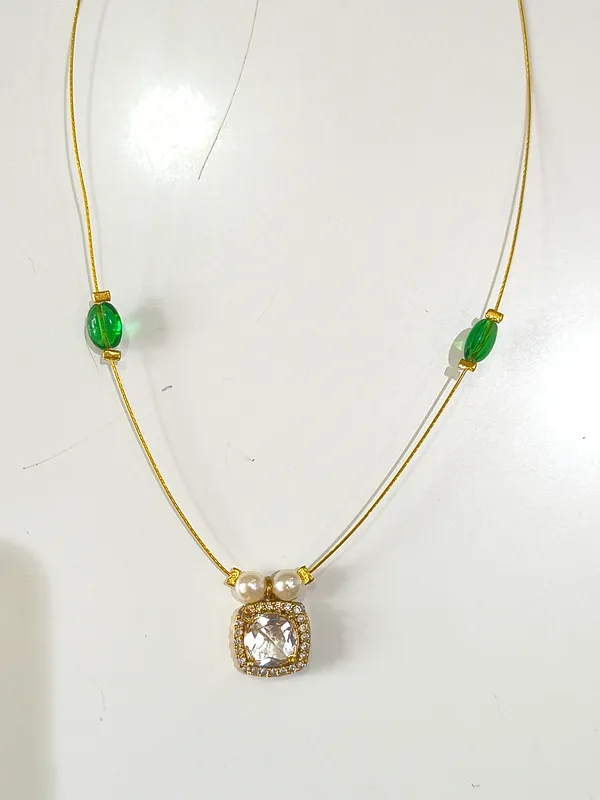 Gold_Copper_Alloy_Necklace_For_Women