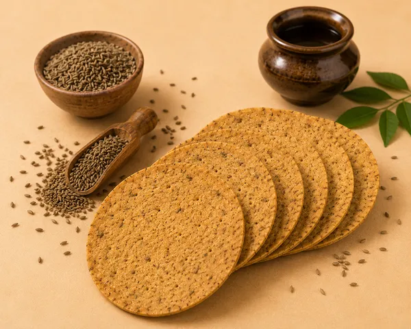Inhaus_Zeera_Coin_Khakhra_Roasted_Snack_200_Gm_Pack_Of_2
