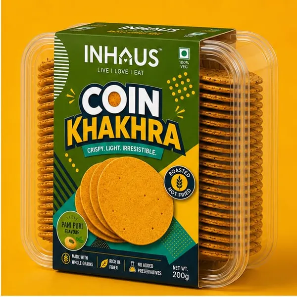 Inhaus_Pani_Puri_Coin_Khakhra_Roasted_Snack_200_Gm_Pack_Of_2