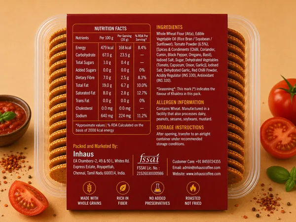 Inhaus_Pav_Bhaji_Coin_Khakhra_Roasted_Snack_200_Gm_Pack_Of_2