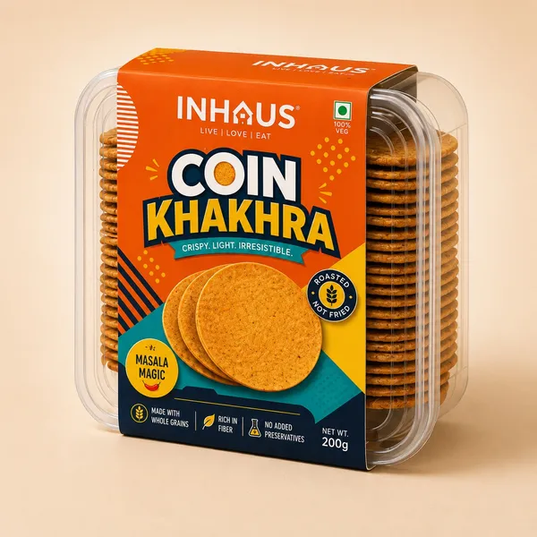 Inhaus_Masala_Magic_Coin_Khakhra_Roasted_Snack_200_Gm_Pack_Of_2