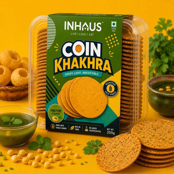 Inhaus_Pani_Puri_Coin_Khakhra_Roasted_Snack_200_Gm_Pack_Of_2