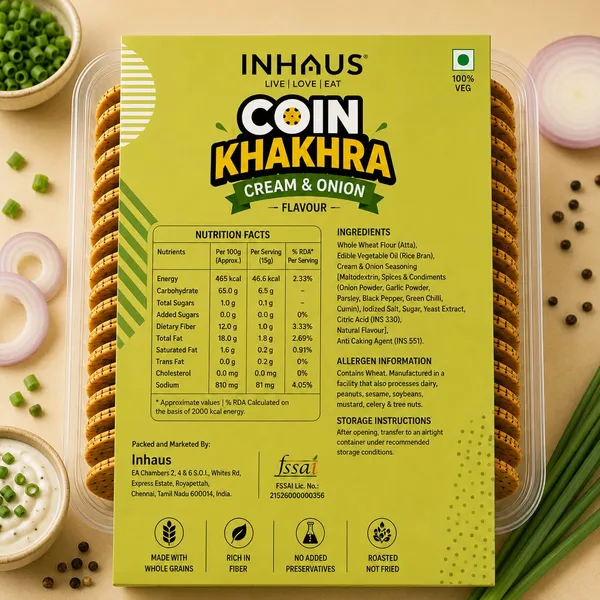 Inhaus_Tangy_Tomato_Coin_Khakhra_Snack_200_Gm_Pack_Of_2