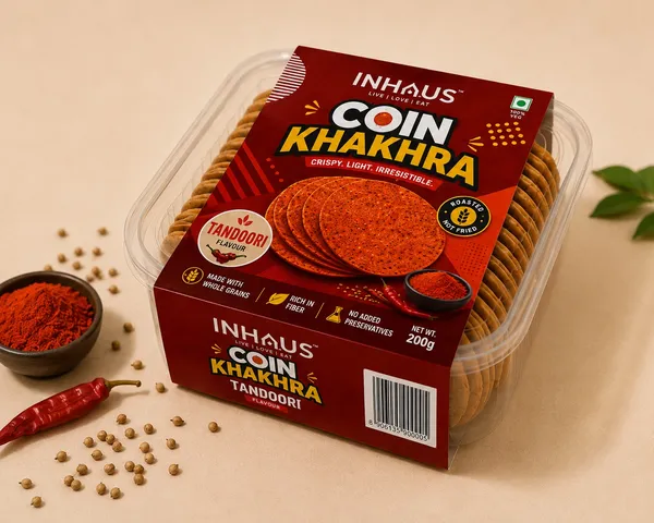 Inhaus_Tandoori_Coin_Khakhra_Roasted_Snack_200_Gm_Pack_Of_2