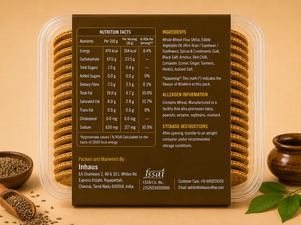 Inhaus_Zeera_Coin_Khakhra_Roasted_Snack_200_Gm_Pack_Of_2