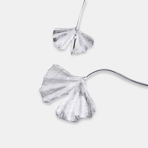 Gold_&_Silver_Sterling_Silver_Floral_Necklace_For_Women