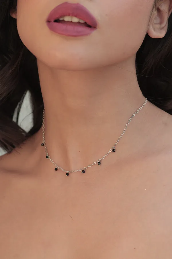 Silver_Sterling_Silver_Ball_Chain_Necklace_For_Women