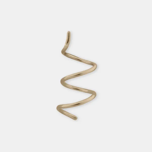Gold_Sterling_Silver_Twirl_Earrings_For_Women