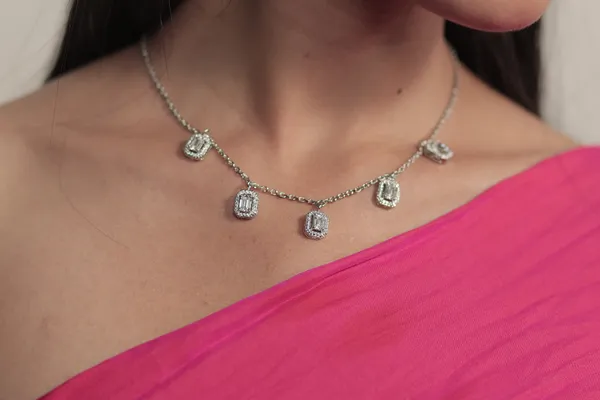 Silver_Sterling_Silver_Square_Charm_Necklace_For_Women
