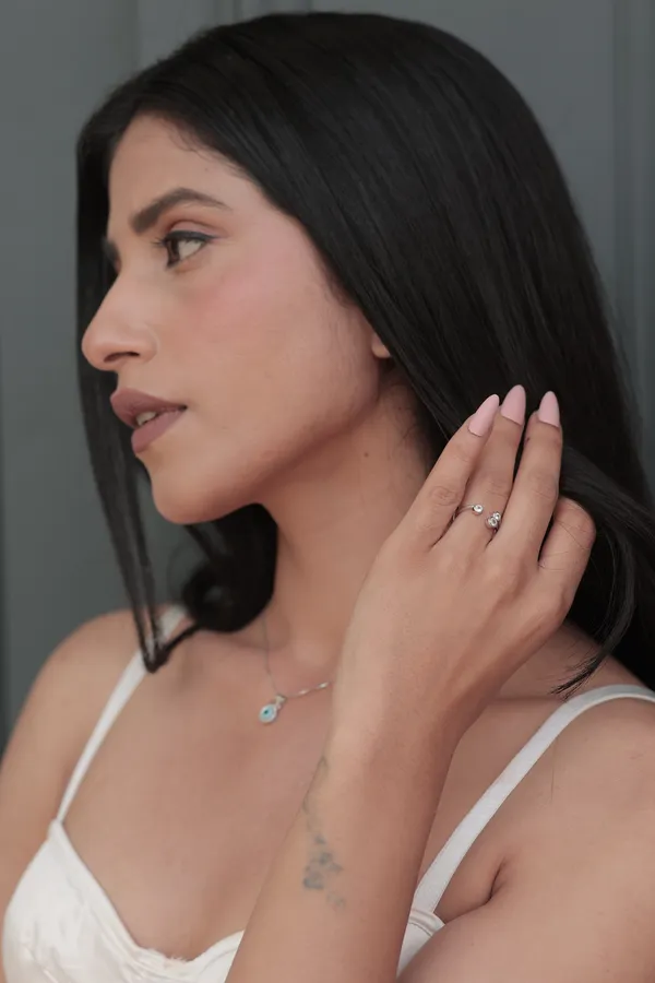 Silver_Sterling_Silver_Dew_Drops_Ring_For_Women