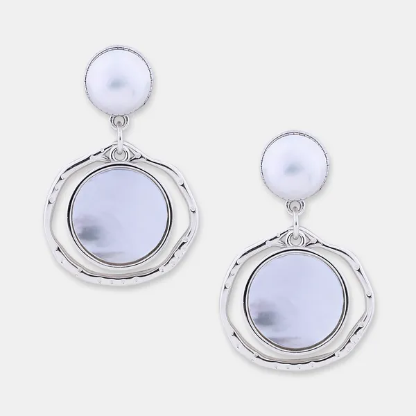 Silver_Sterling_Silver_Circle_Oasis_Earrings_For_Women