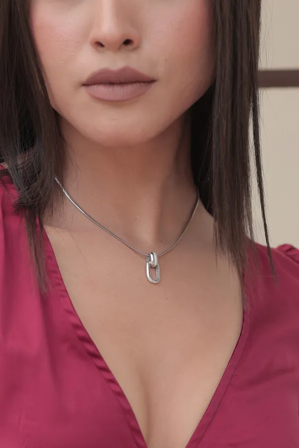 Silver_Sterling_Silver_Chain_Necklace_For_Women