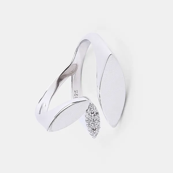 Silver_Sterling_Silver_Asymmetric_Ring_For_Women