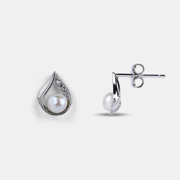 Silver_Sterling_Silver_Pearl_Stud_For_Women