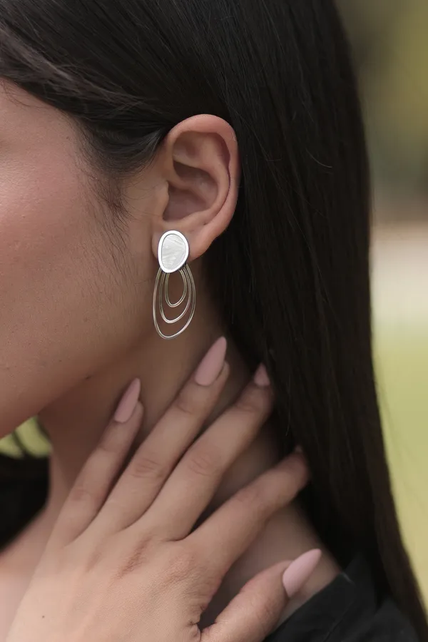 Silver_Sterling_Silver_Concentric_Circle_Earring_For_Women