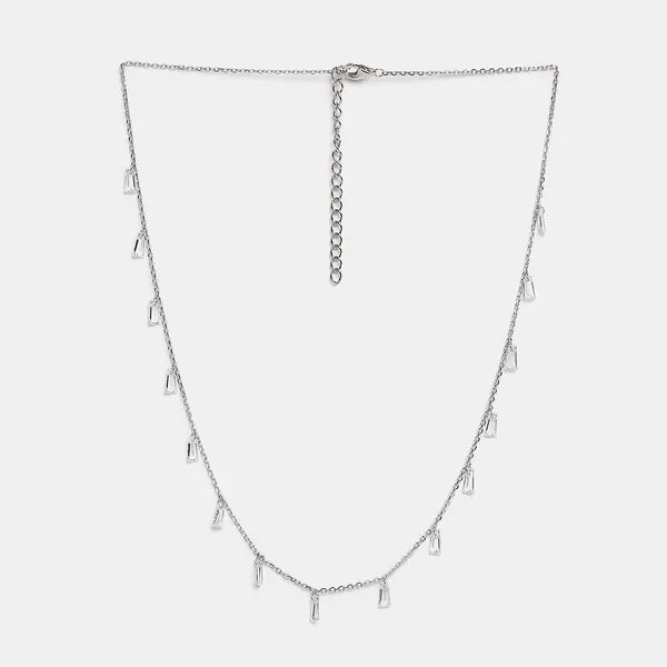 Silver_Sterling_Silver_Crystal_Chain_Necklace_For_Women