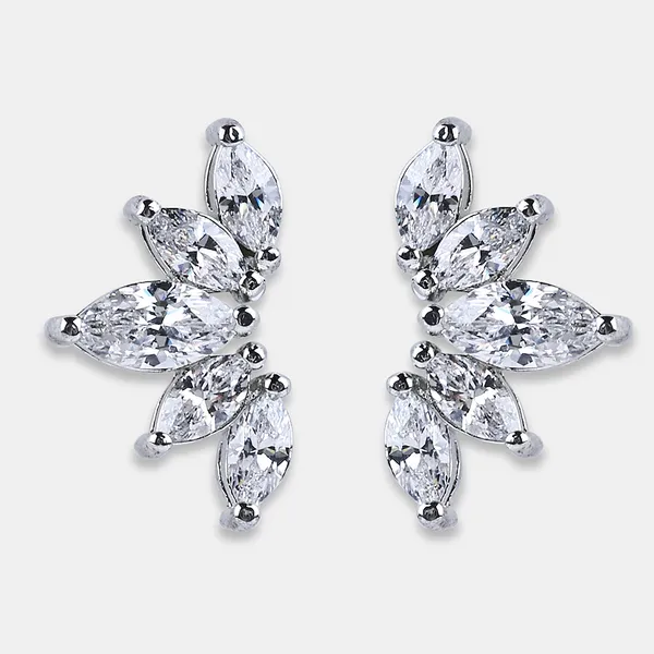 Silver_Sterling_Silver_Angel_Wing_Stud_Earrings_For_Women