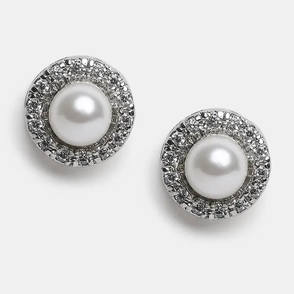 Silver_Sterling_Silver_Sun_Motif_Stud_For_Women