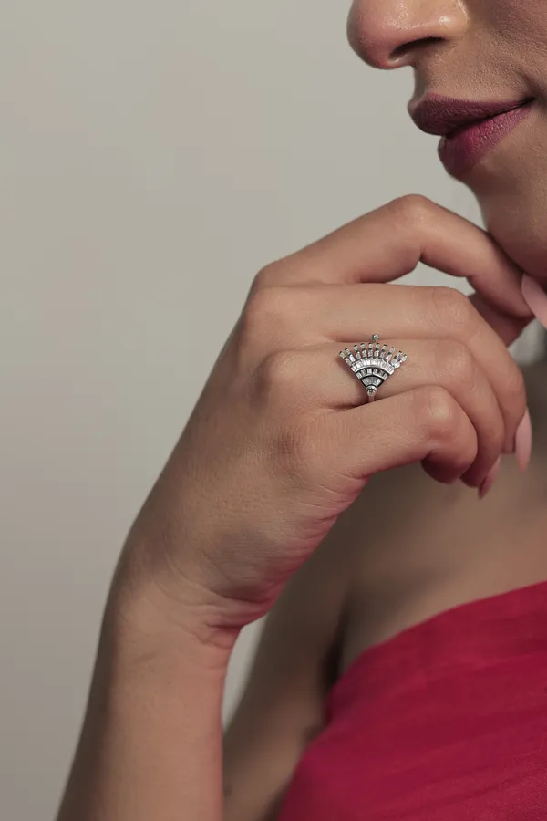 Silver_Sterling_Silver_Shell_Band_Ring_For_Women