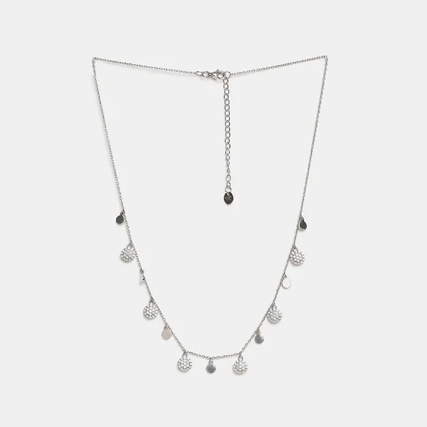 Silver_Sterling_Silver_Charm_Necklace_For_Women