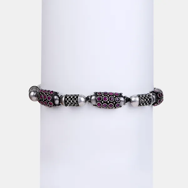 Silver_Sterling_Silver_Capsule_Jalli_Choker_Necklace_For_Women