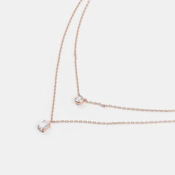Layered_Necklace_With_Rose_Gold_Plating