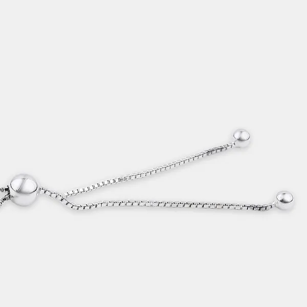 Silver_Sterling_Silver_Alternate_Rhombus_Bracelet_For_Women
