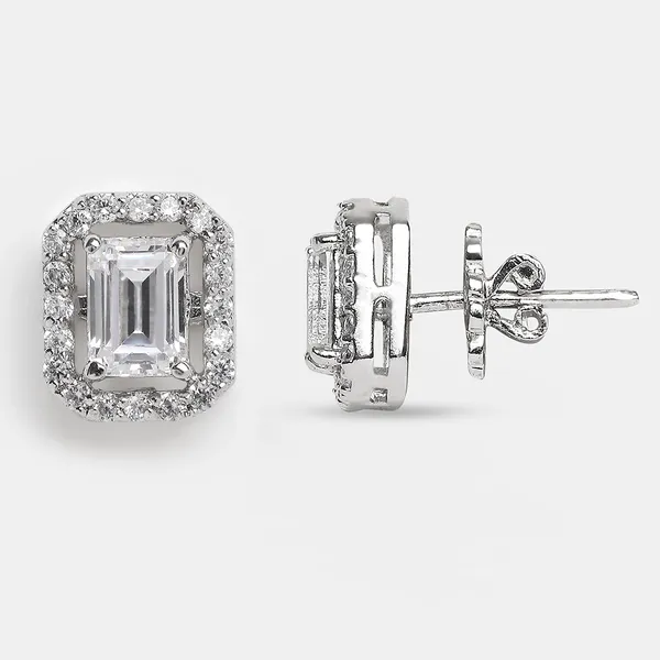 Silver_Sterling_Silver_Motif_Stud_For_Women