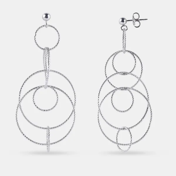 Silver_Sterling_Silver_Entangled_Circles_Earrings_For_Women