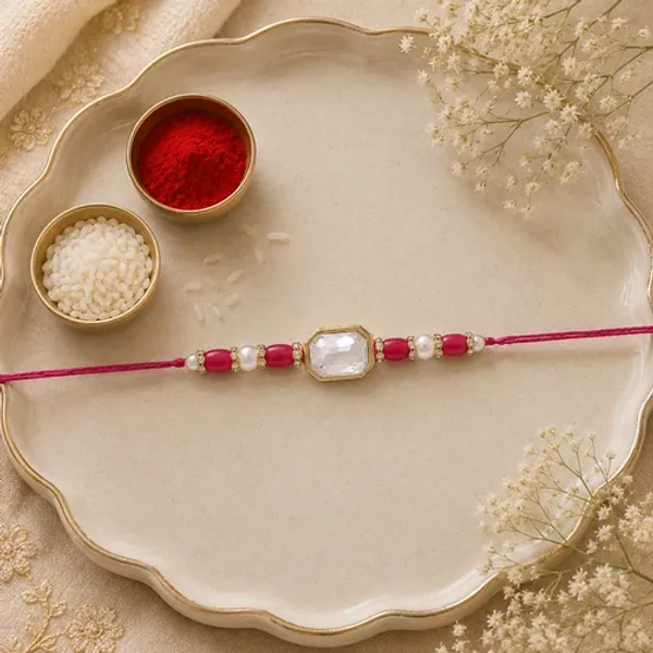 Designer_Pearl_Beads_Studded_Rakhi_Bracelet_for_Brother/_Bhaiya
