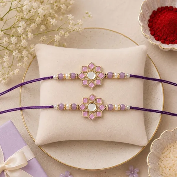 Dazzling_Pearl_Kundan_Stone_Rakhi_with_Roli_Chawal_&_Card_(Pack_of_2)