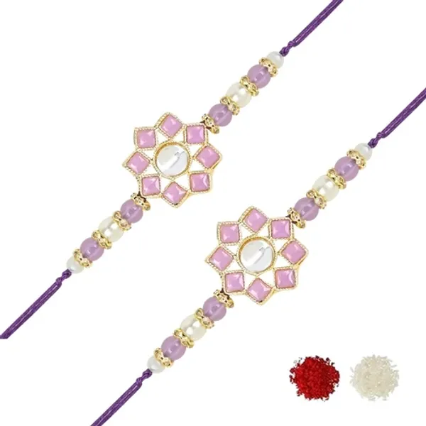 Dazzling_Pearl_Kundan_Stone_Rakhi_with_Roli_Chawal_&_Card_(Pack_of_2)