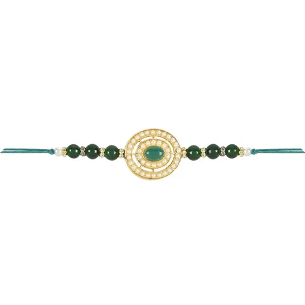Beautiful_Pearl_Beads_Rakhi_with_Roli_Chawal_&_Card