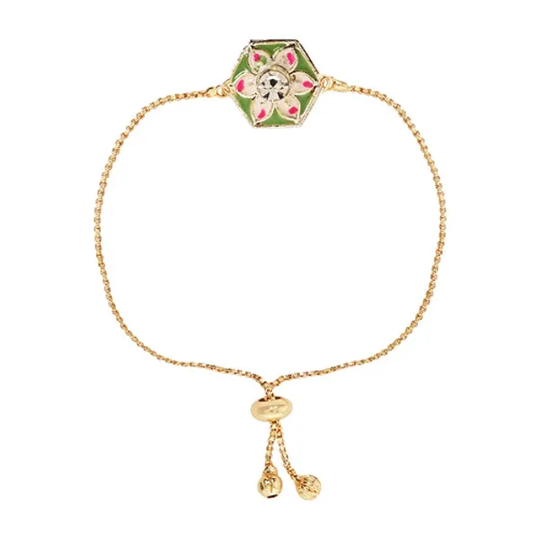 Mint_Meenakari_Floral-Shaped_Bracelet