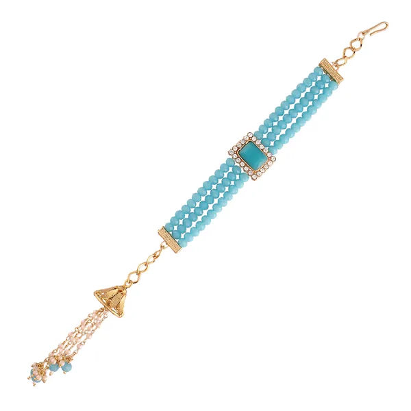 Gold_Plated_Hanging_Pearl_Studded_Bracele