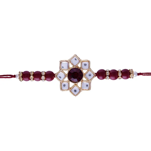 Designer_Pearl_Beads_Studded_Rakhi_Bracelet_for_Brother/_Bhaiya