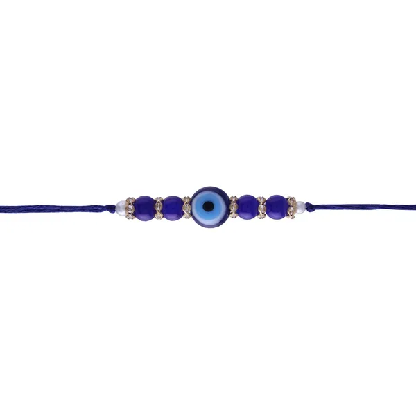 Blue_Thread_Beaded_Evil_Eye_Rakhi_For_Raksha_Bandhan_For_Bhaiya_And_Bhabhi