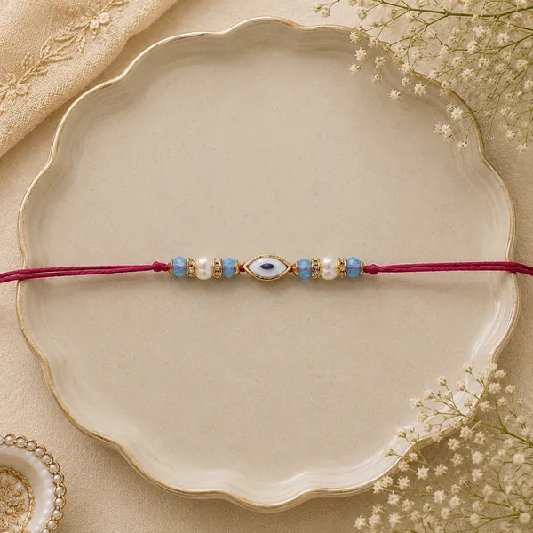 Designer_Pearl_Beads_Studded_Rakhi_Bracelet_for_Brother/_Bhaiya