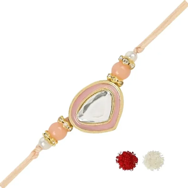 Dazzling_Pearl_Kundan_Stone_Rakhi_with_Roli_Chawal_&_Card