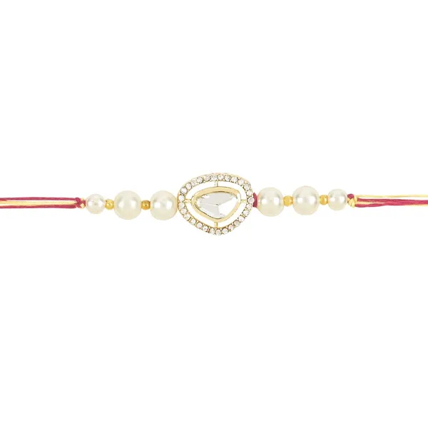 Dazzling_Pearl_Kundan_Stone_Rakhi_with_Roli_Chawal_&_Card_(Pack_of_2)