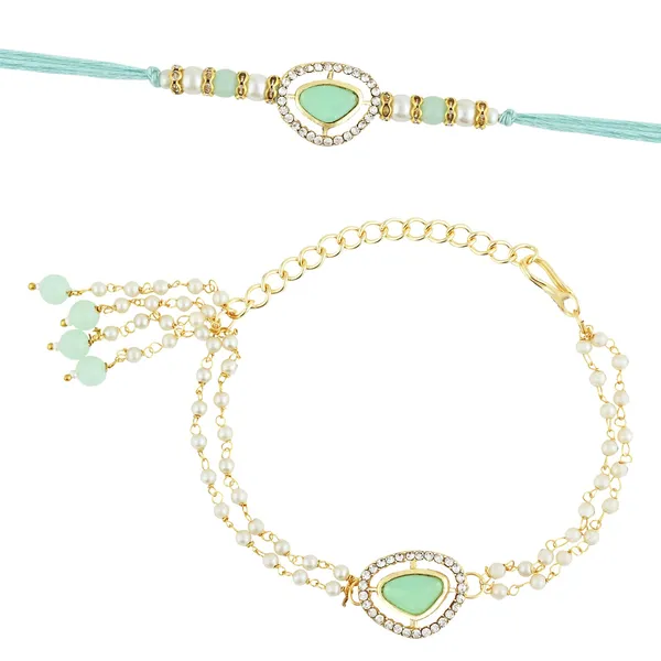 Elegant_Bhaiya_Bhabhi_Lumba_Pearl_&_Rakhi_With_Roli_Chawal_&_Card
