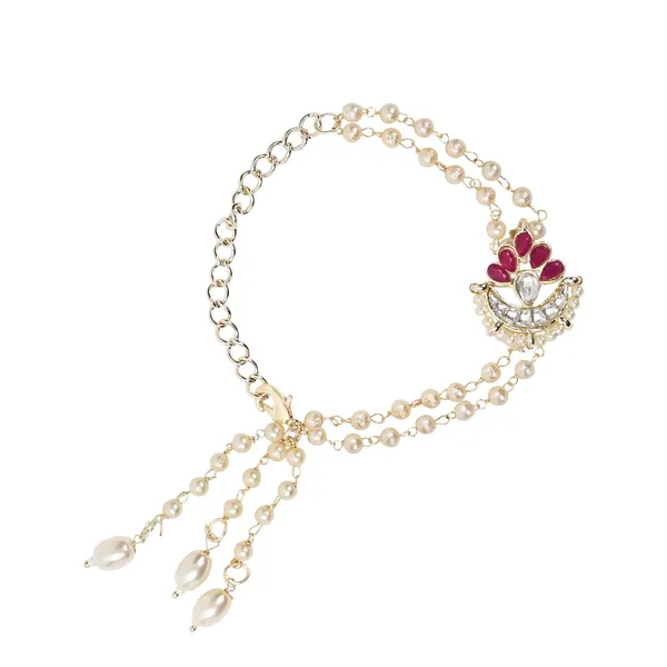 Pink_And_White_Thread_Beaded_Rakhi_For_Raksha_Bandhan_For_Bhaiya_And_Bhabhi