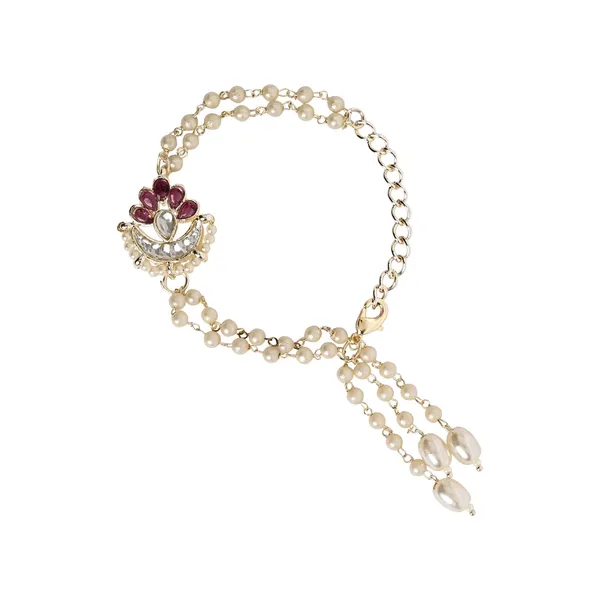 Elegant_Bhaiya_Bhabhi_Lumba_Pearl_Wine_&_Rakhi_With_Roli_Chawal_&Card