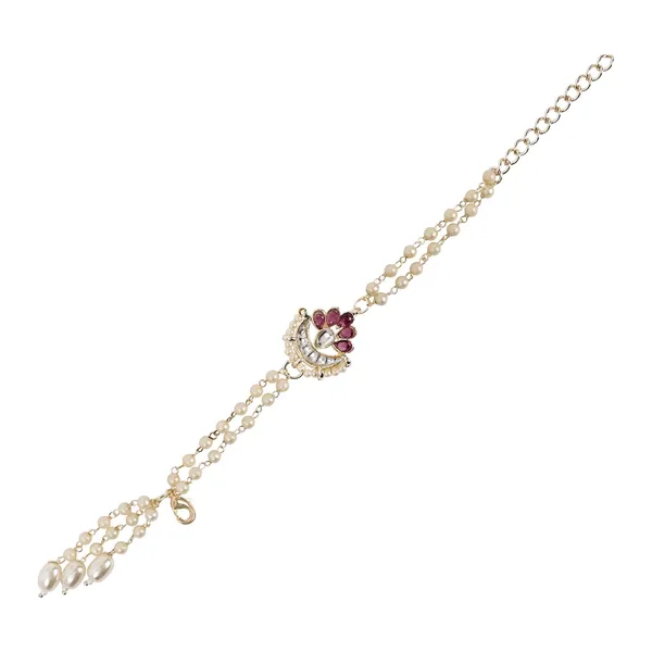Elegant_Bhaiya_Bhabhi_Lumba_Pearl_Wine_&_Rakhi_With_Roli_Chawal_&Card